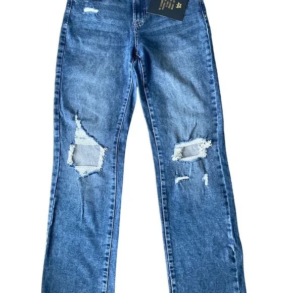 Indigo Rein Wide Leg Denim - Picture 2 of 4